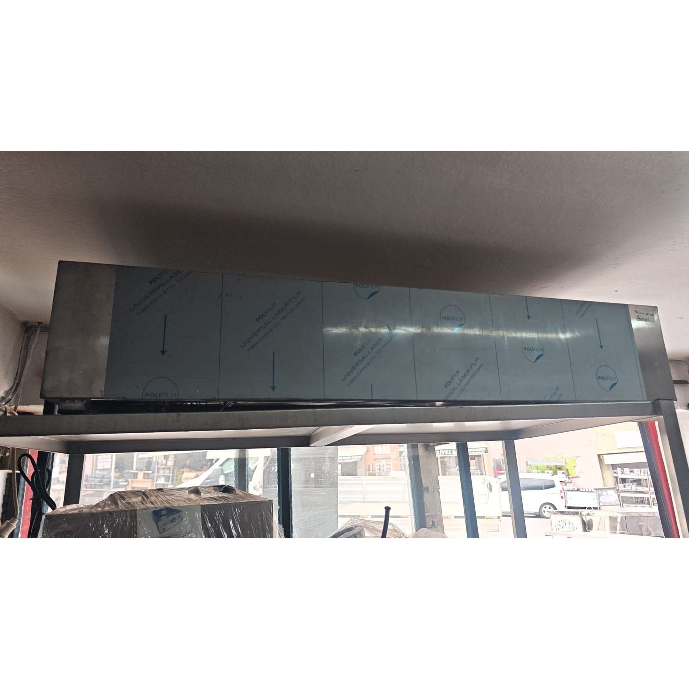Paslanmaz Duvar Dolabı - Model B