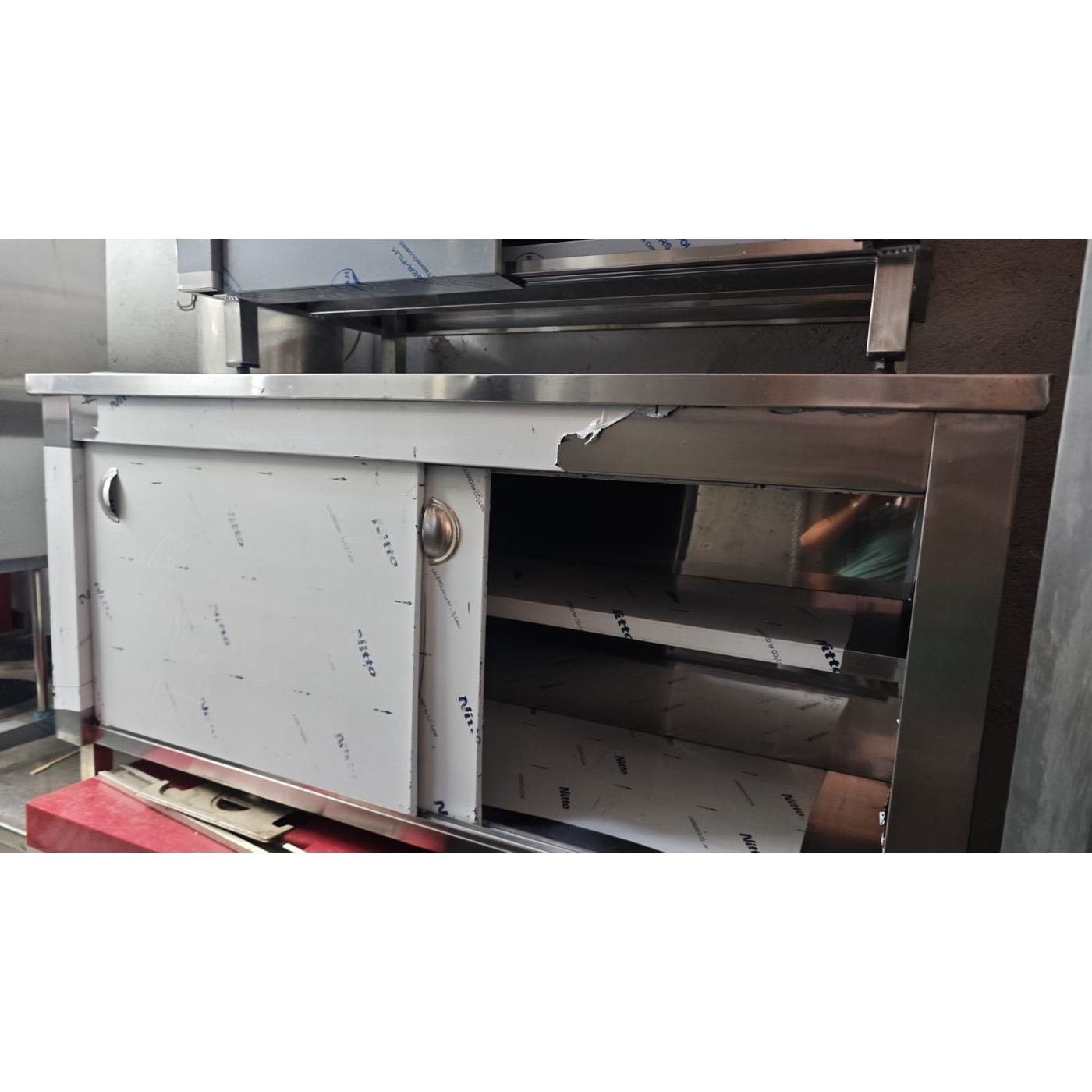 Krom Dolaplı Çalışma Tezgâhı - Model B