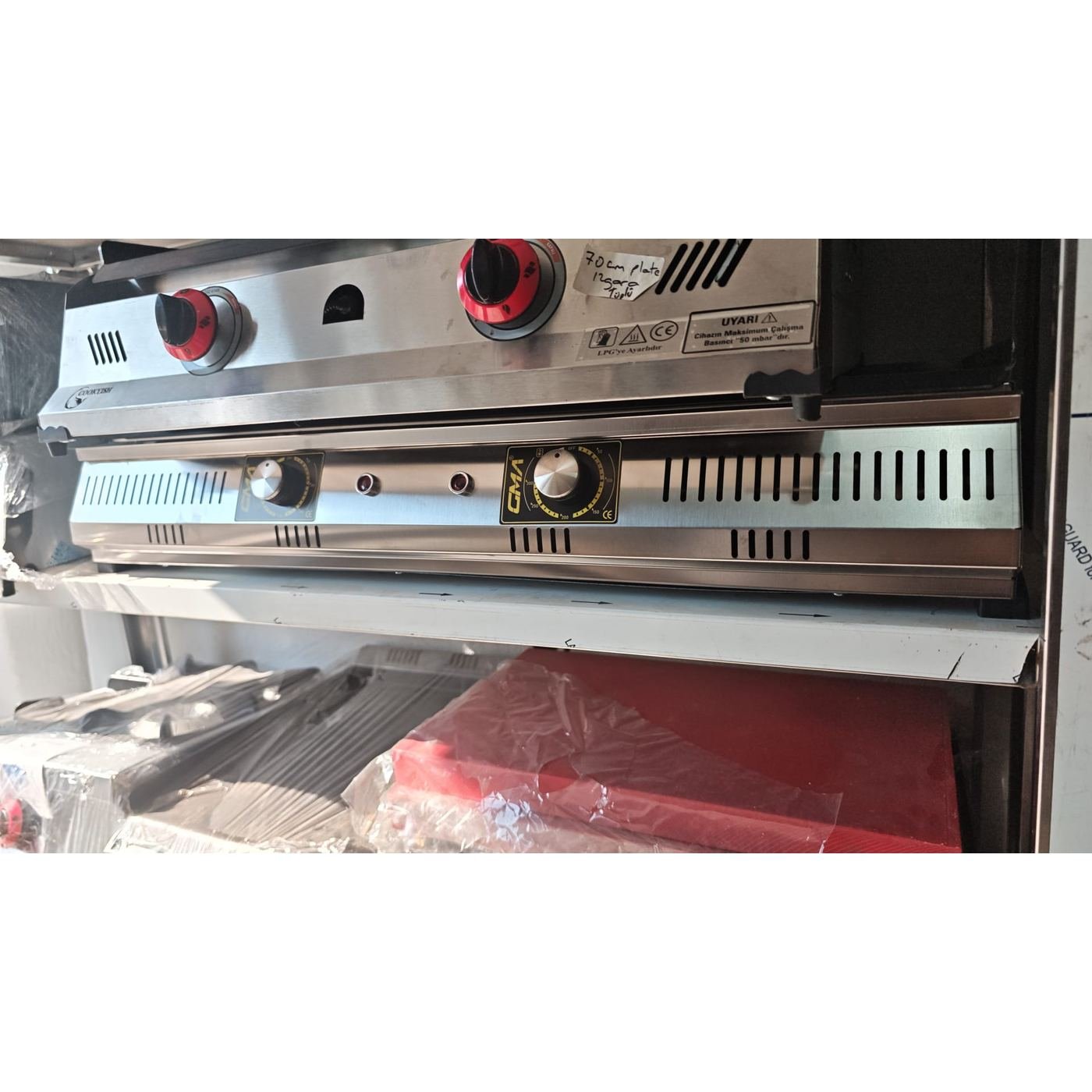 90 cm Elektrikli Pleyt Izgara - GMA