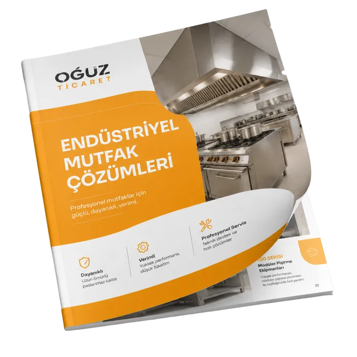 GMA ve Cookyish endüstriyel mutfak ürün kataloğu
